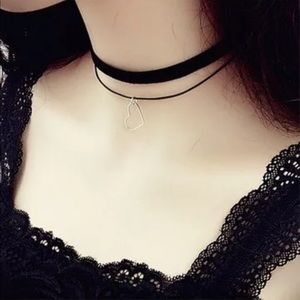 ♥️💋Heart choker layer necklace 💋
